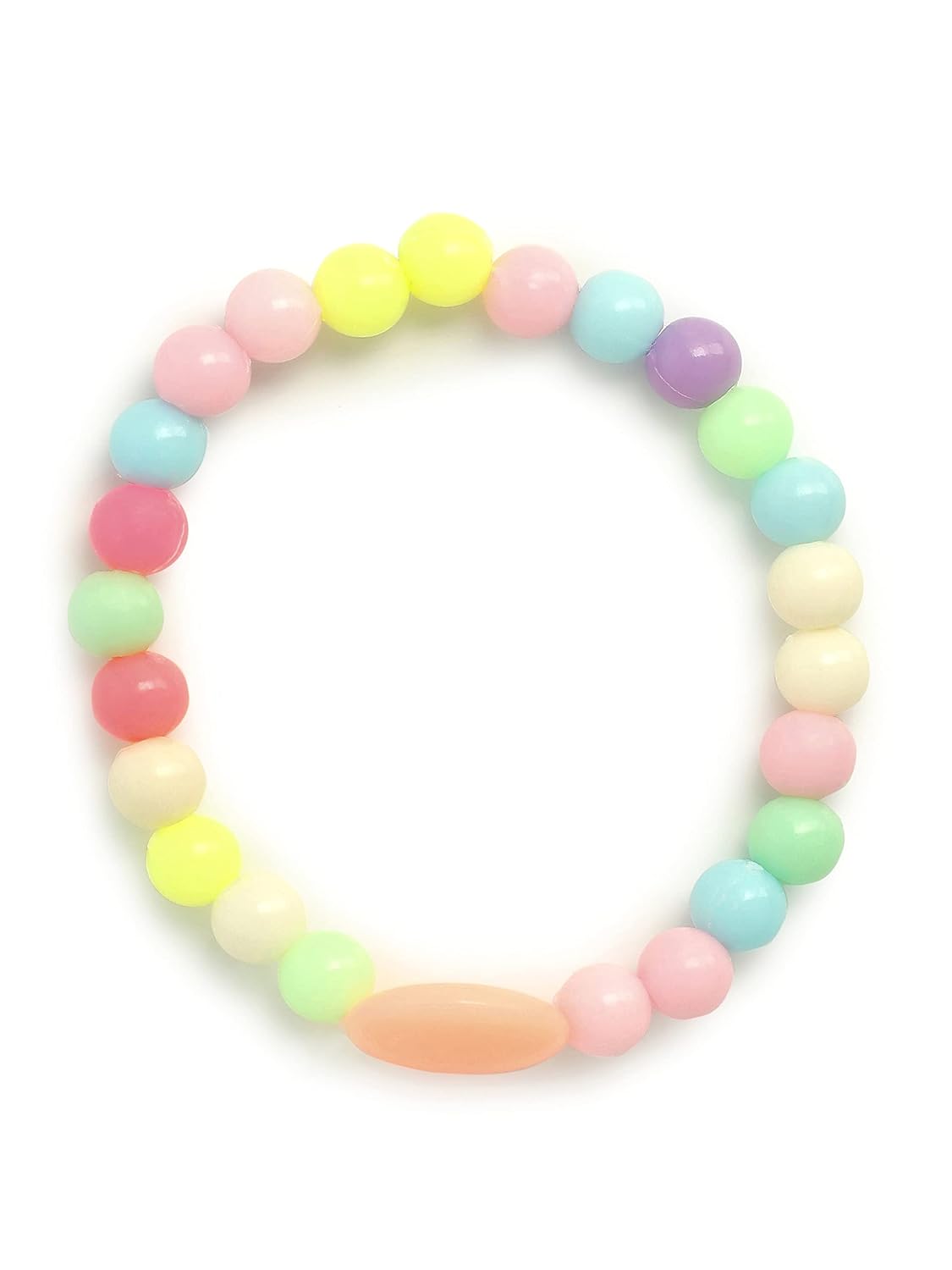 El Regalo 4 PCs Cute Kids Girls Jewelry Combo Sets - Kids Beads 2 Necklace & 2 Bracelets Jewelry Sets for Girls & Toddlers (Option- 2)