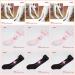 El Regalo Kids Girls Baby Ballet Dance Princess Tights Stockings Pantyhose | 1 pair | Princess Cotton Legging Stocking Pants Socks (Pink Large (7-9 Years))