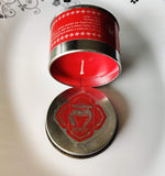 El Regalo Root Chakra Candles, Muladhara Chakra Aromatherapy Candles/Meditation Candles | Fragrances: Patchouli