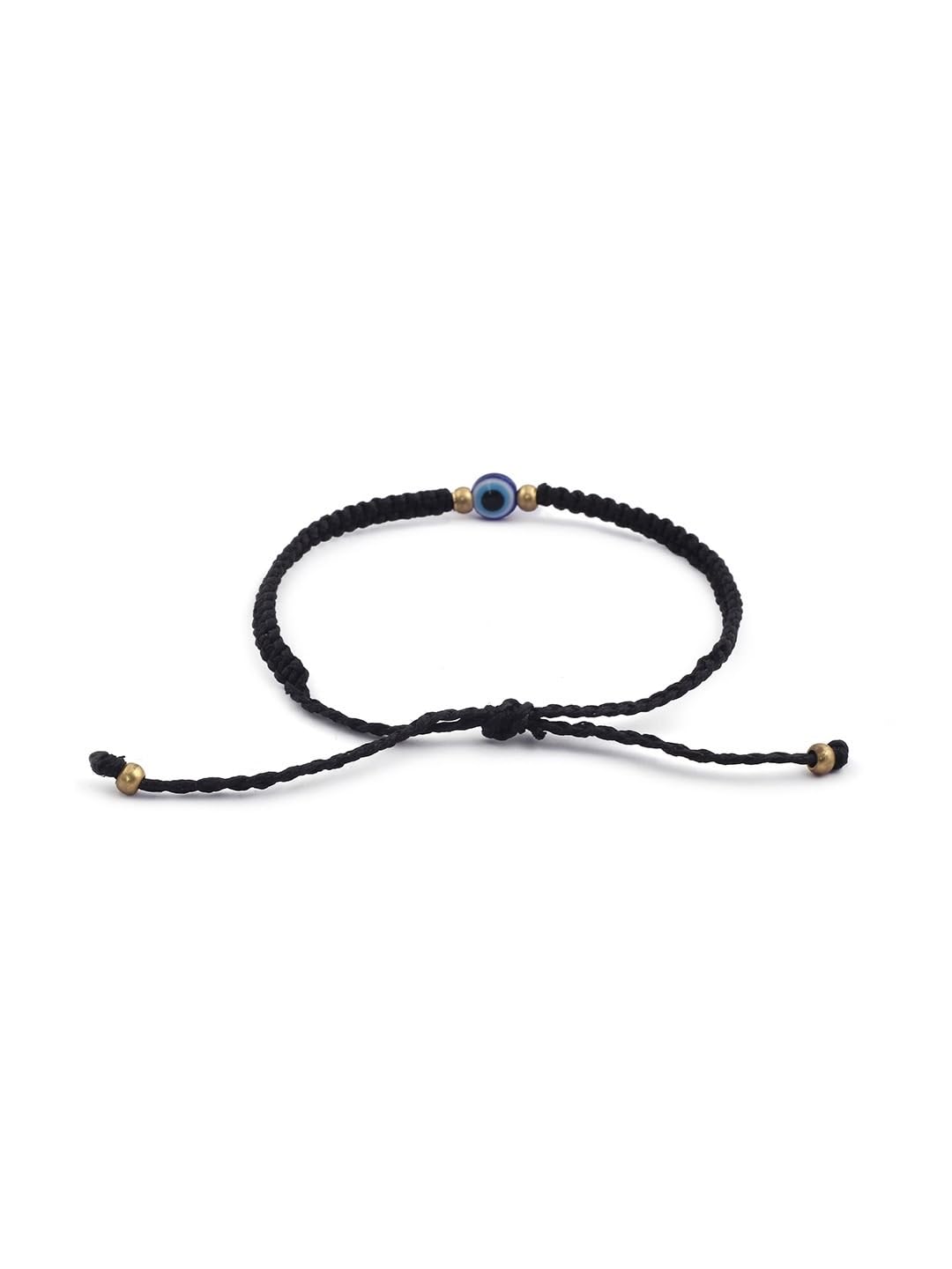 El Regalo Evil Eye CZ Bracelet Rakhi for Brother with Roli Chawal in Gift Box (Option-6)