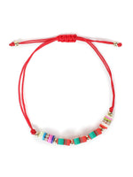 El Regalo 2PCs Cute Kids Fruits Beads Bracelet Rakhis Set for Brother/Bhai - Kids Rakhis with Roli Chawal in Gift Box - Adorable Fruit Charm Rakhis for Boys (Cute Rakhi Set-2)