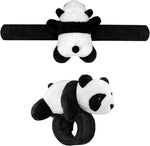 El Regalo Kids Rakhi - Cute Animal Plush Slap Band Rakhi for Boys & Girls | Panda, Shark, Dinosaur & More with Roli Chawal & Rakshabandhan Card | Fun Cartoon Soft Slap Bands for Children (Panda)