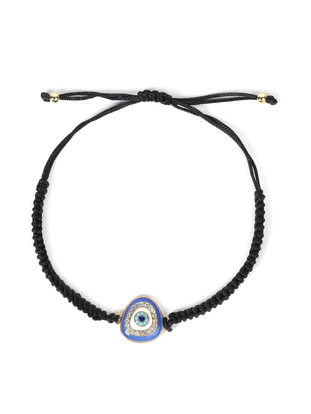 El Regalo 2 PCs Evil Eye Hamsa Hand Couple Rakhi Set for Bhaiya & Bhabhi- Bhaiya Bhabhi Rakhi Combo with Roli Chawal, Rakhi Message Card in Rakhi Gift Box (Option-5)