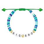 El Regalo Mens Cute Big Bro Bracelet Rakhi for Brother with Roli Chawal, Message Cards in Rakhi Gift Box- Unique Big Brother Rakhi for Bhai