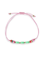 El Regalo 2PCs Cute Kids Fruits Beads Bracelet Rakhis Set for Brother/Bhai - Kids Rakhis with Roli Chawal in Gift Box - Adorable Fruit Charm Rakhis for Boys (Cute Rakhi Set-6)