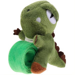 El Regalo Cute & Unique Plush Dinosaur Slap Band Rakhi for Kids/Brothers- Fluffy/Soft Dino Fun Rakhi for Bhai