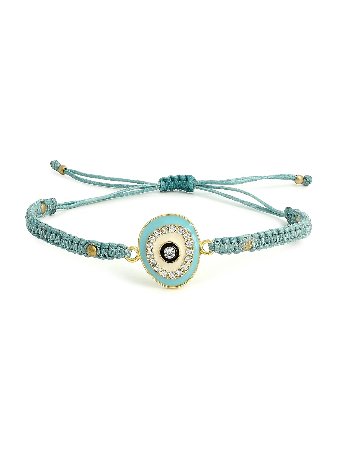 El Regalo 2PCs Rakhis for Brother- Evil Eye Rakhi Combo Set with 2 Rakhis, shagun Pack, Rakhi Message Card in Rakhi Gift Box (Option-3)