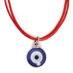 El Regalo 3 PCs Blue Evil Eye Handwoven Adjustable Unisex Bracelet Combo for Men/Women/Kids/Girls/Boys - Red, Black & Coffee Thread Evil Eye Bracelet Set