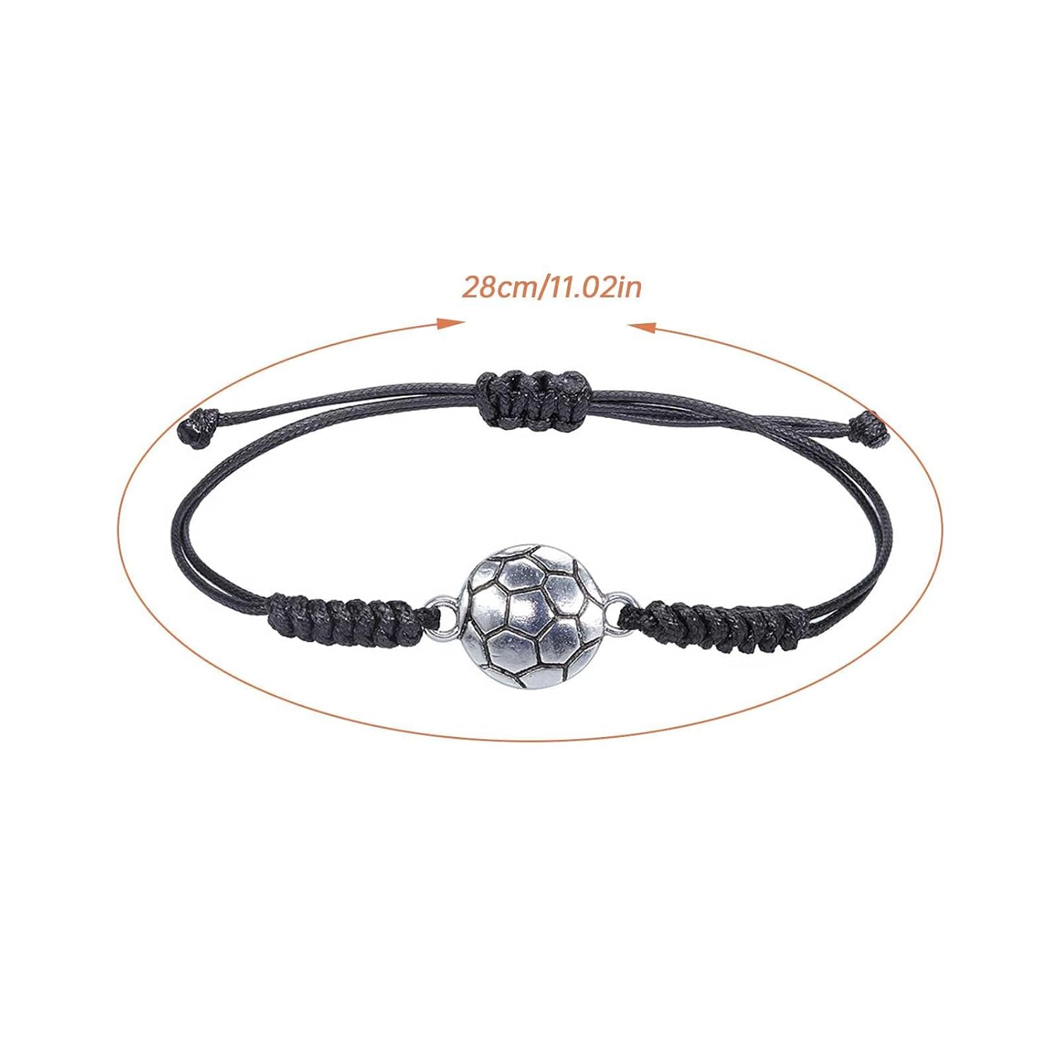 El Regalo 1PC Rakhi for Kids | Sports Ball Bracelet Rakhi for Brother- Rakhi for Sports Lover Brother with Roli-Chawal, Message Card in Rakhi Gift Box for Kids/Teens/Adults (Option-2)