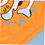 El Regalo 1PC of Cute Kids Dolphin PU Swimming Caps for Girls & Boys- Waterproof, Animal Print Swimming Cap (for Kids 6-12 Years) (Orange Fish Swim Cap)