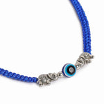 El Regalo 2 PCs Evil Eye Couple Rakhi Set for Bhaiya and Bhabhi- Bhaiya Bhabhi Luma Rakhi Set- Brother/Bhabhi Rakhi Combo For Unisex Adult