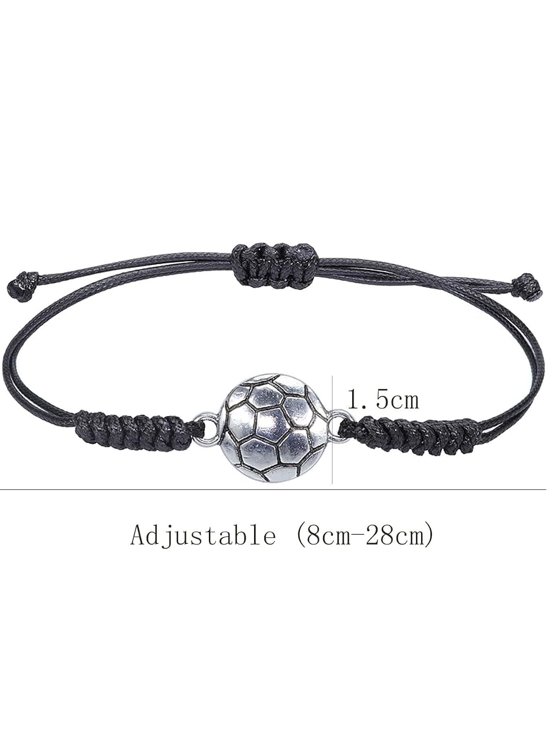 El Regalo 1PC Rakhi for Kids | Sports Ball Bracelet Rakhi for Brother- Rakhi for Sports Lover Brother with Roli-Chawal, Message Card in Rakhi Gift Box for Kids/Teens/Adults (Option-2)