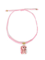El Regalo 2PCs Cute Kids Dinosaur Bracelets Rakhi Combo for Brother with Roli Chawal, Rakhi Message Card in Rakhi Gift Box (Pink, White)