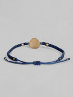 El Regalo Evil Eye CZ Bracelet Rakhi for Brother with Roli Chawal in Gift Box (Option-1)