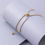 El Regalo LUXE ROPE ANKLET- Anti Tarnish Anklet cum Bracelet- Sleek & Fancy Stainless Steel, Waterproof, Adjustable Golden color, suitable for Girls & Women